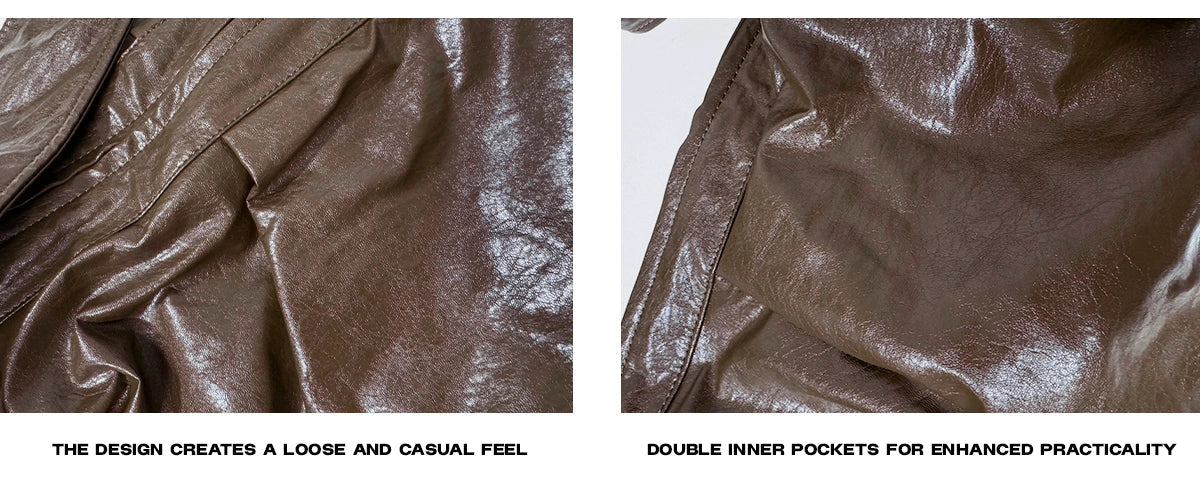 Cubbiluppi™ WASHABLE ECO-FRIENDLY LEATHER NATURAL BAG