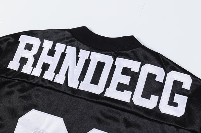 LIMITED EDITION – “02” Oversized Street V-Neck Jersey for Men & Women