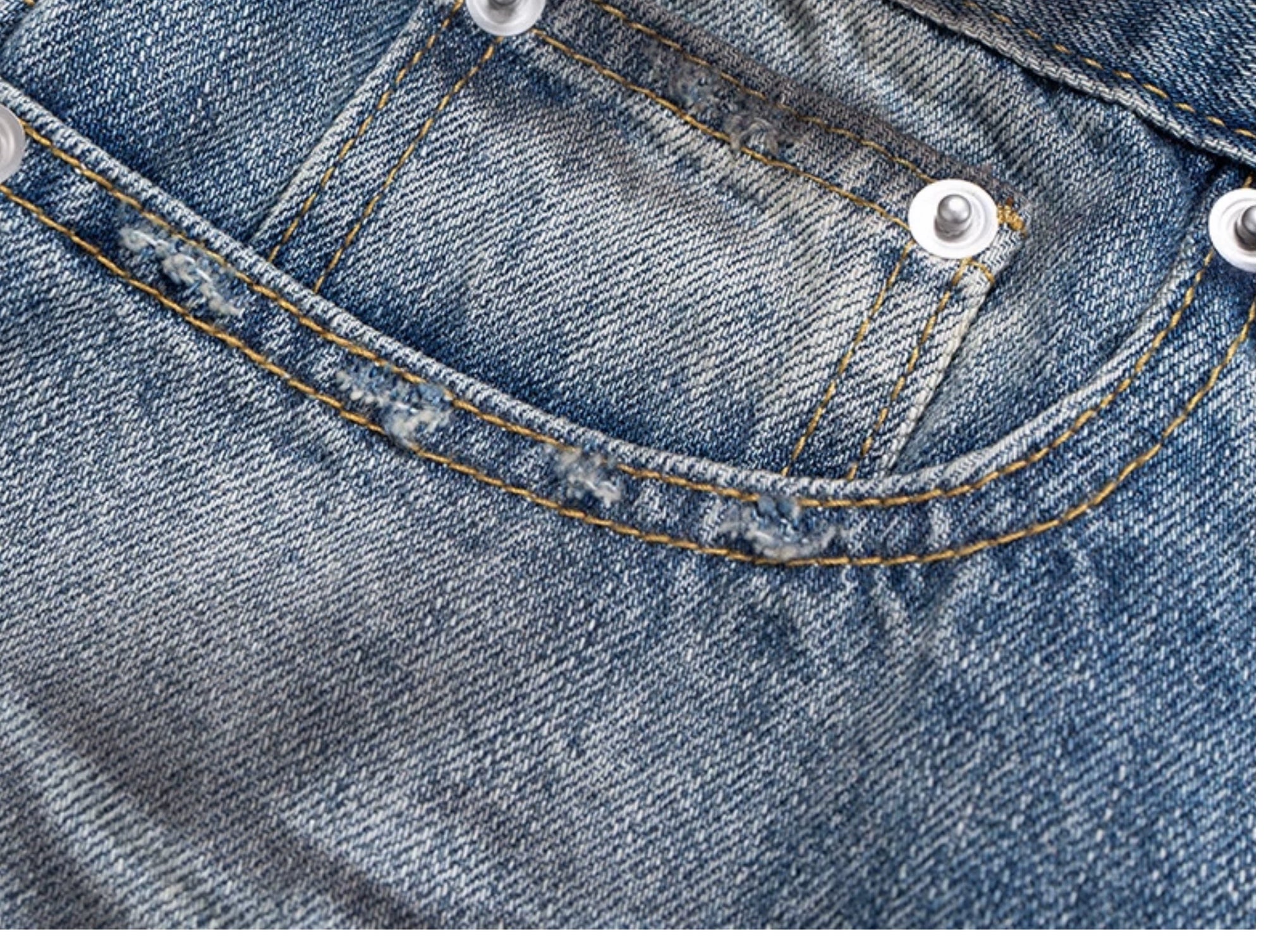 Washed Distressed Stained Clawed Leg Knife Cut Irregular Panel Loose Cropped Denim Shorts