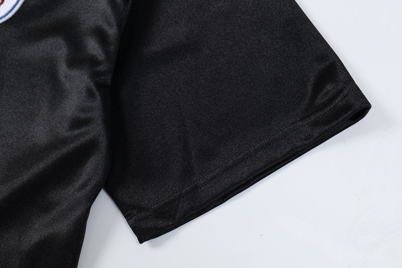 LIMITED EDITION – “02” Oversized Street V-Neck Jersey for Men & Women