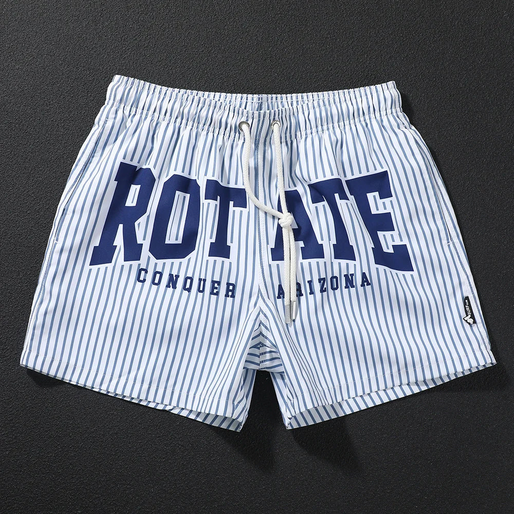 Rotate Shorts Versatile Men's Sporty Breathable Quick-drying Water Beach Shorts