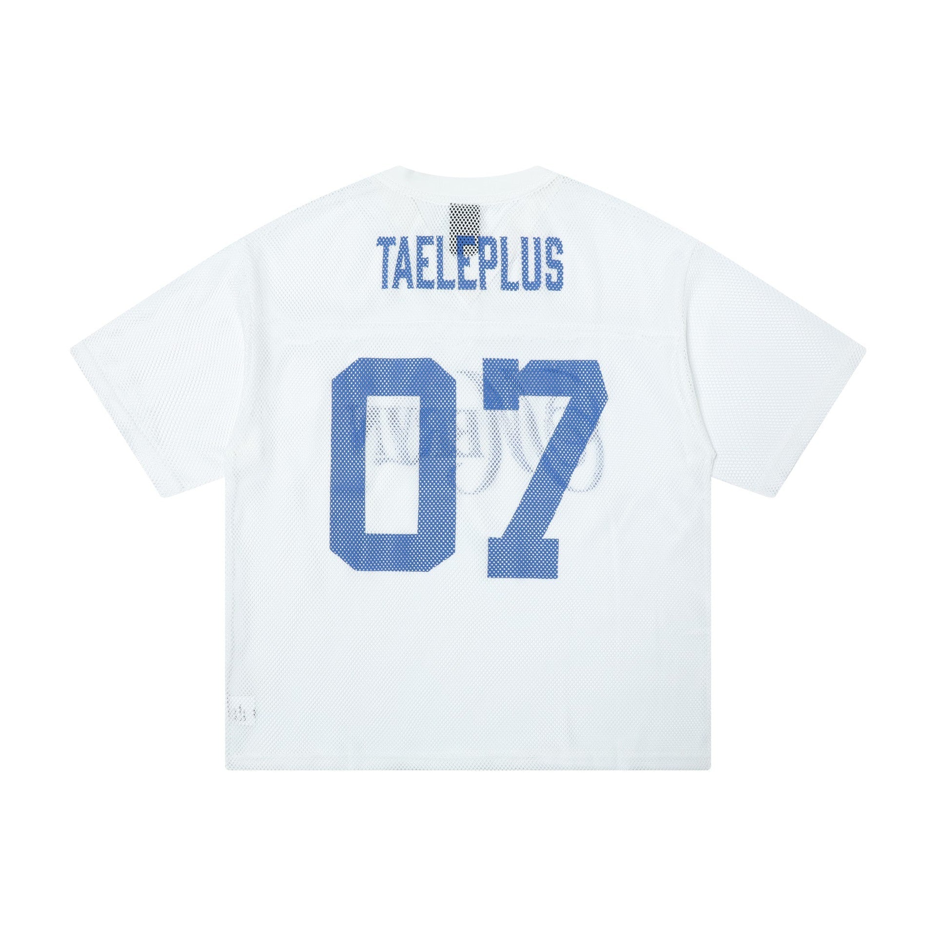Cubbiluppi™ Mesh Oversized T-Shirt – "See-Through" Short Sleeve Top with Bold Print for Men & Women