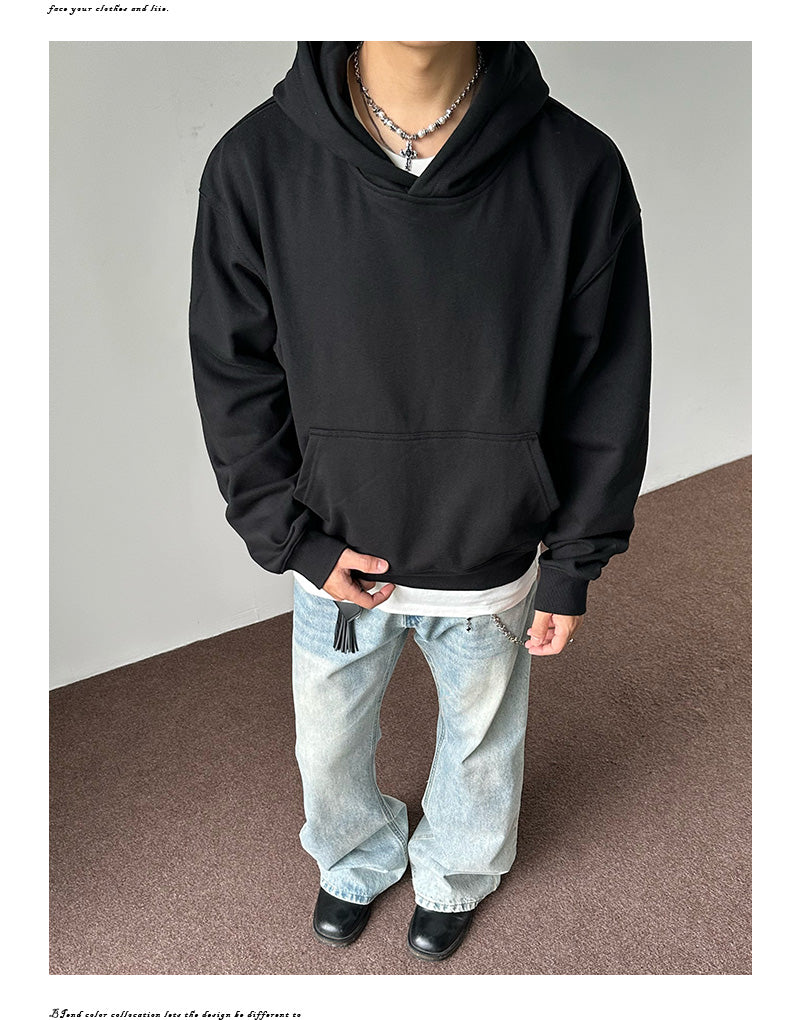 Cleanfit Hoodie Gray/Black Hoodie