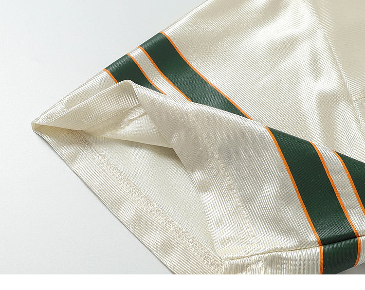 Special Time$$ print breathable mesh varsity loose short-sleeved Jersey T-shirts for men & women