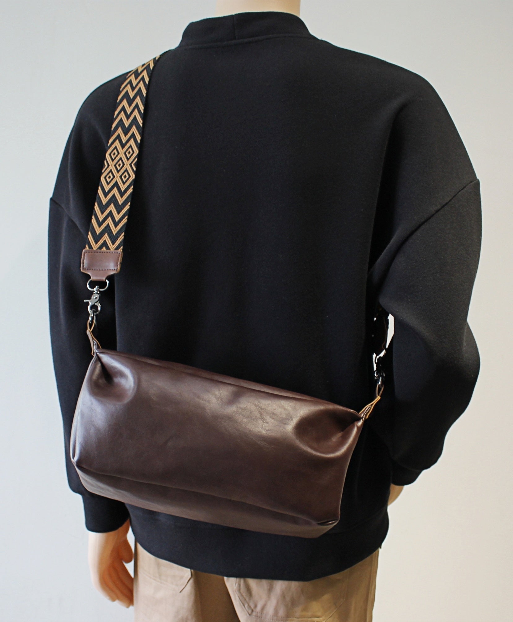 Cubbiluppi™ Men's Shoulder Crossbody Bag, Casual & Soft Leather for All Seasons, Simple Trendy men's Bag