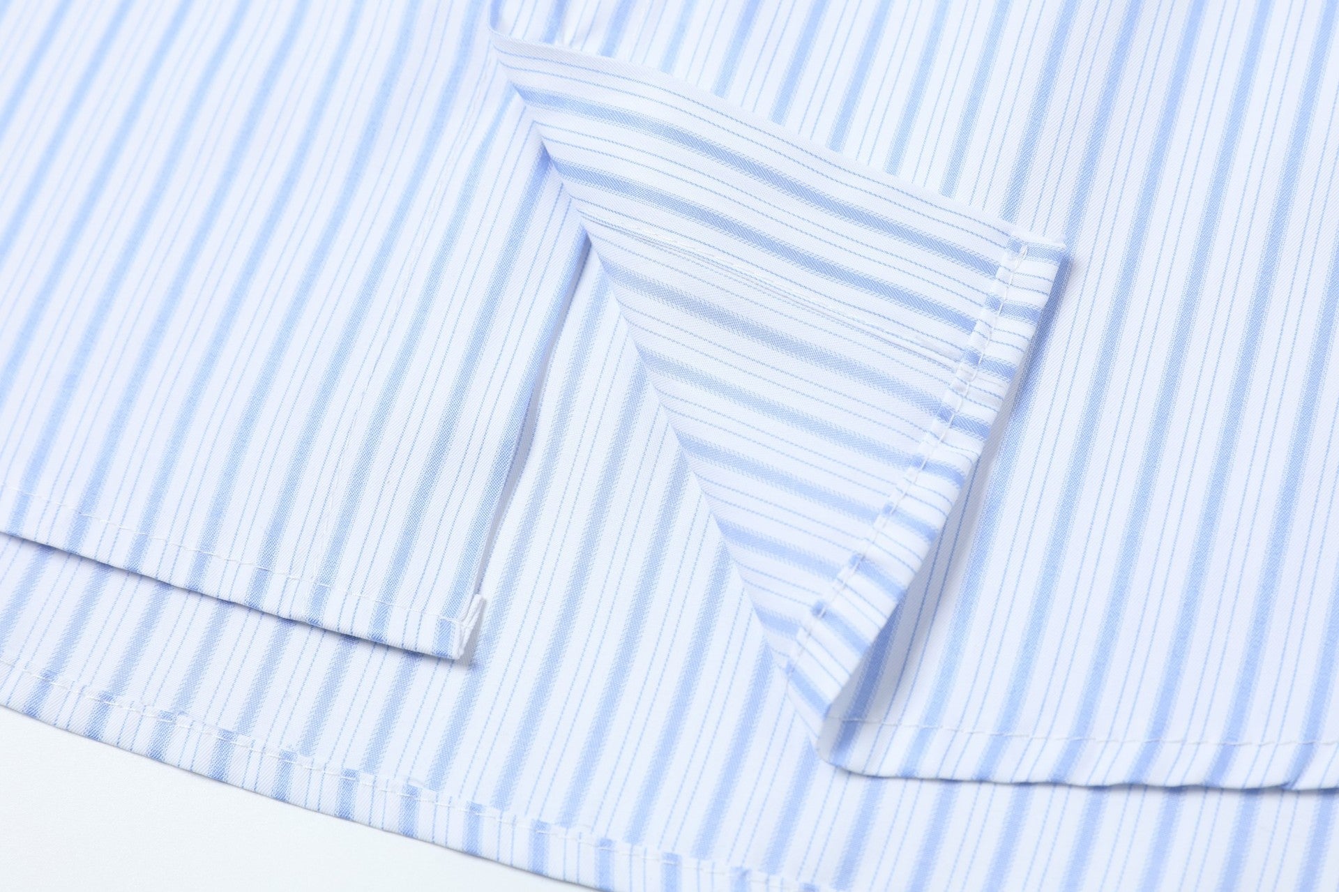 American vintage striped loose shirt short sleeve men's summer button design sense