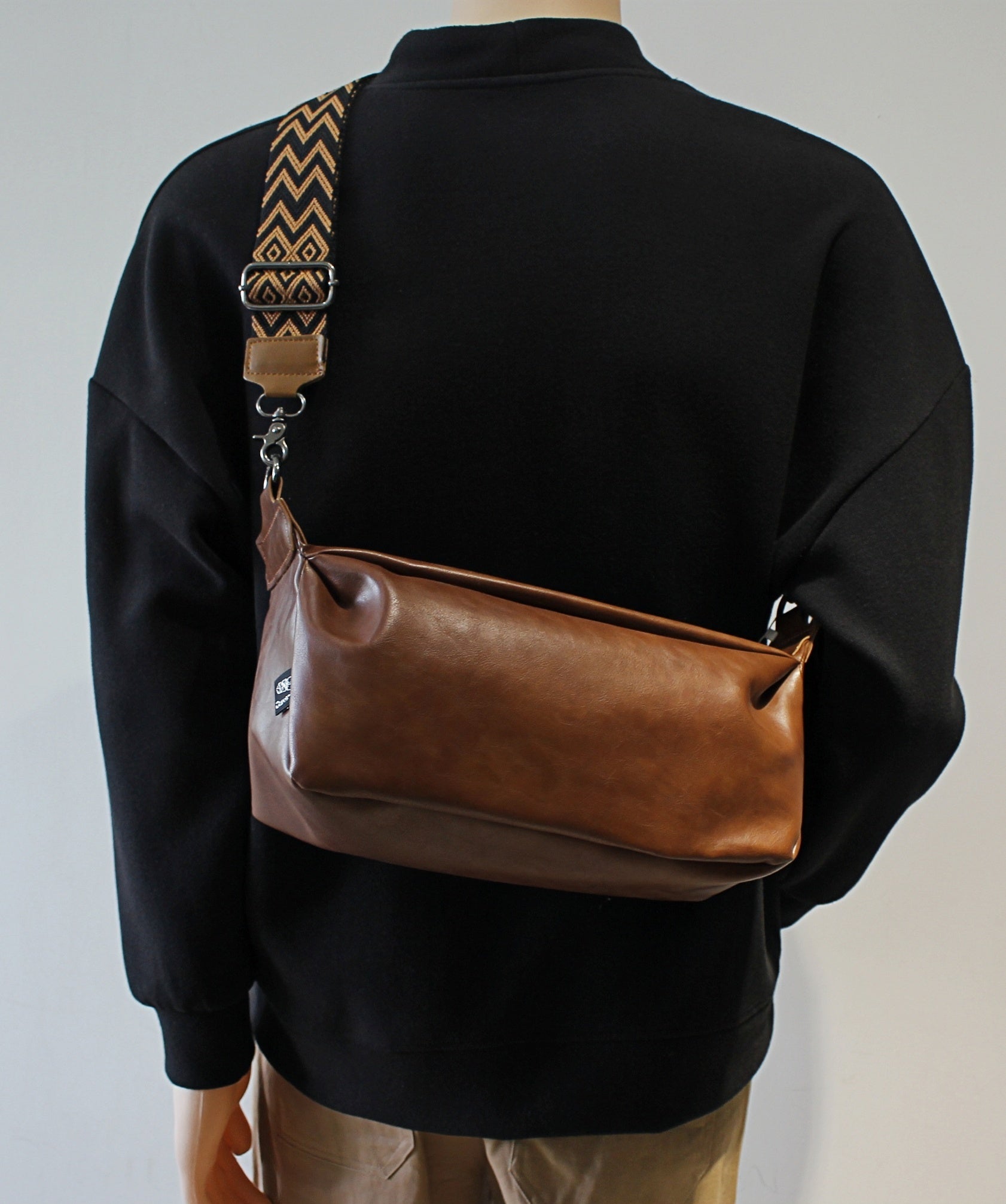 Cubbiluppi™ Men's Shoulder Crossbody Bag, Casual & Soft Leather for All Seasons, Simple Trendy men's Bag
