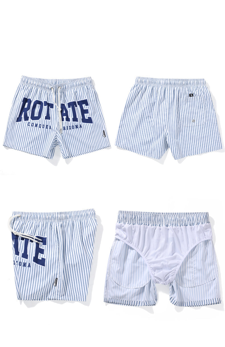 Rotate Shorts Versatile Men's Sporty Breathable Quick-drying Water Beach Shorts