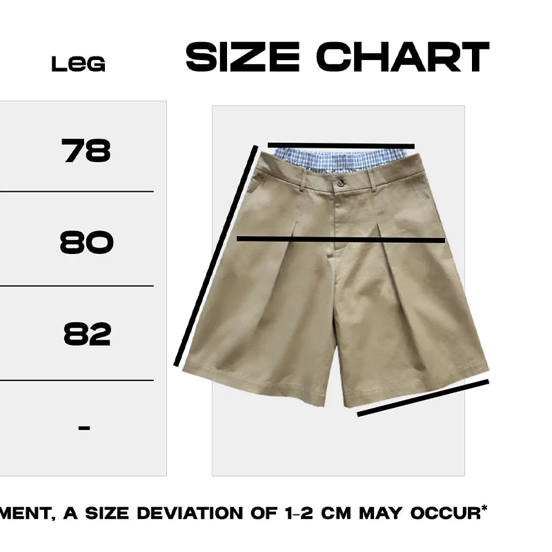 American Vintage Double-Waistband Loose-Fitting Cargo Wide-Leg Cropped Pants for Men & Women