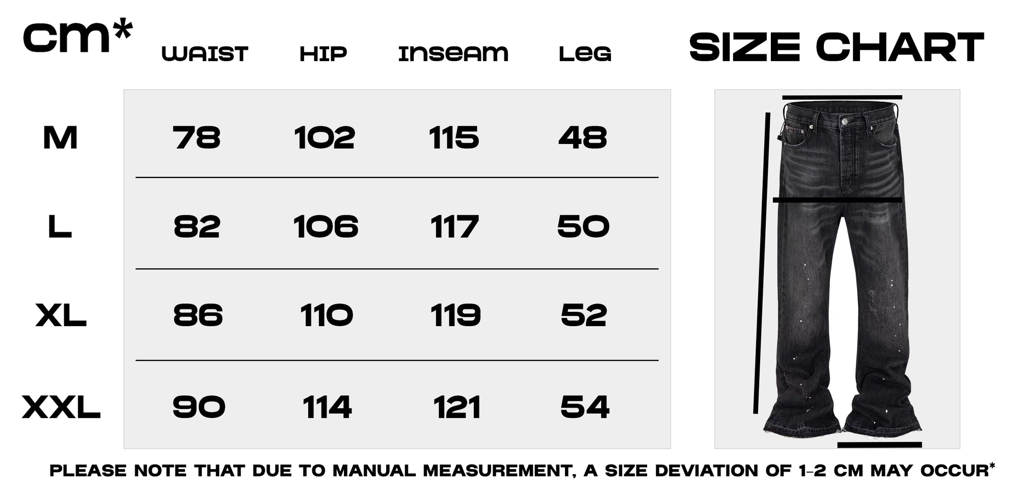 Whisker Textured Worn-out Splash Ink Hand Slim Fit Stacked Denim Jeans Pants Tide